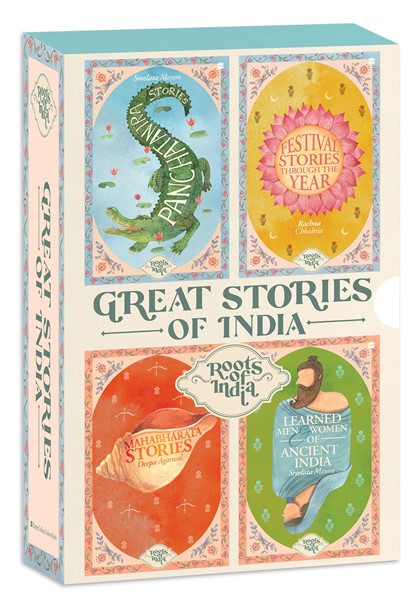 GREAT STORIES OF INDIA Roots of India Series Boxset of 4 books