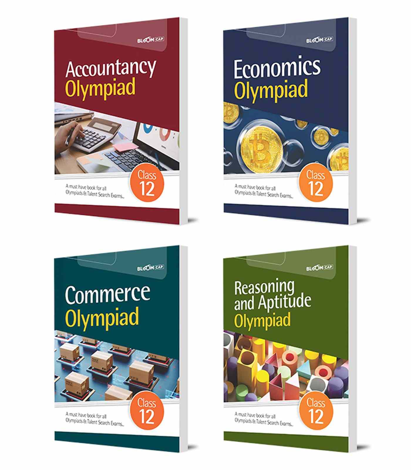 BLOOM CAP Olympiad Accountancy, Economics, Commerce,Reasoning And Aptitude Class 12