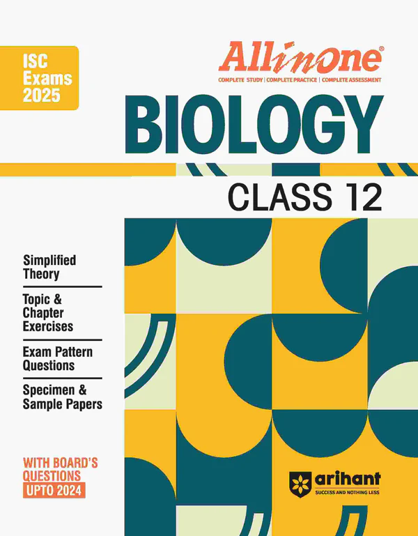 All In One ISC Biology Class 12th | Sample Questions Papers |For ISC Exams 2025