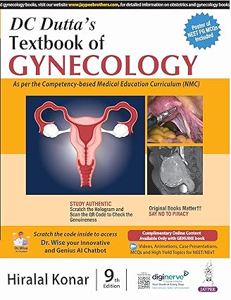 DC Duttas Textbook of Gynecology