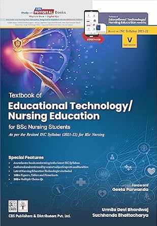 Textbook of Educational Technology/ Nursing Education for BSc Nursing Students