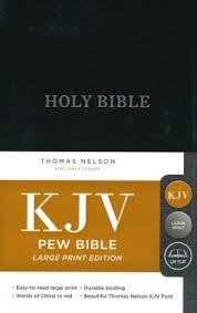 Kjv, Pew Bible, Large Print
