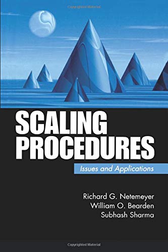 Scaling Procedures  Issues and Applications