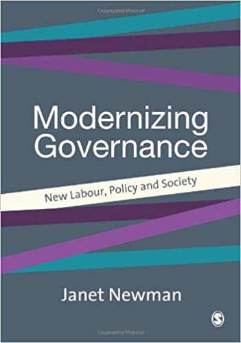 Modernizing Governance  New Labour, Policy and Society