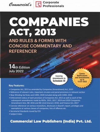 Companies Act, 2013 (Pocket Edition)