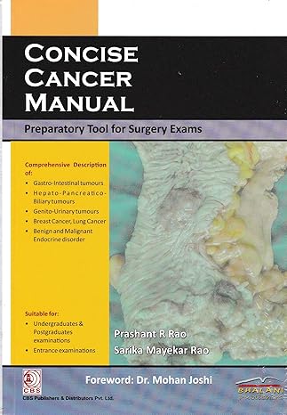 Concise Cancer Manual (Pb 2018) 