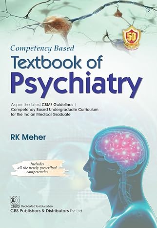 Competency Based Textbook  Psychiatry (Pb 2024)